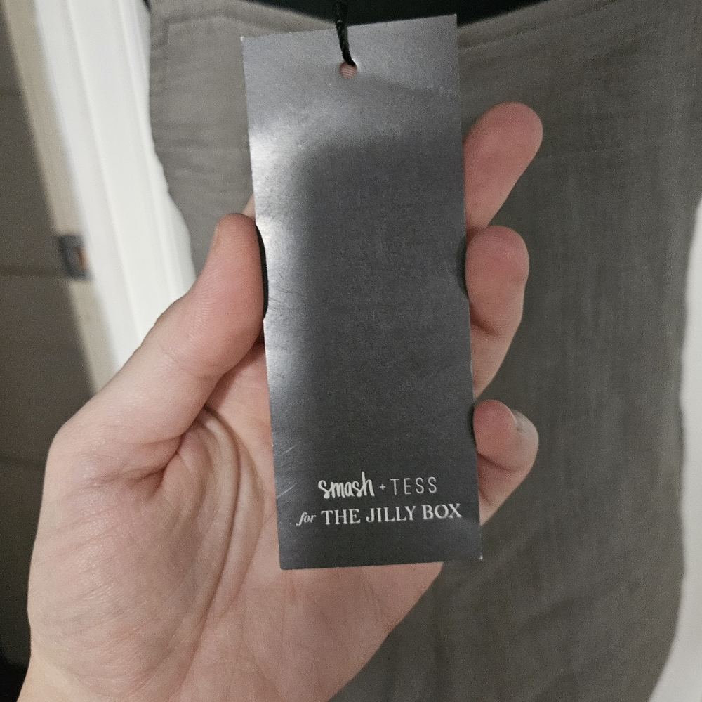 Smash + Tess Sage Overall Pants